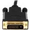 StarTech.com 3 ft DisplayPort to DVI Converter Cable