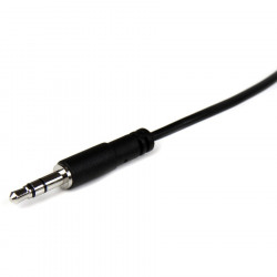 StarTech.com 1m Slim 3.5mm Stereo Extension Cable M/F