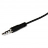 StarTech.com 1m Slim 3.5mm Stereo Extension Cable M/F