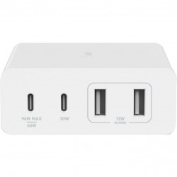 BELKIN 108W USB-C CHARGER GAN 4-PORT WHT 2M COR