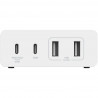 BELKIN 108W USB-C CHARGER GAN 4-PORT WHT 2M COR