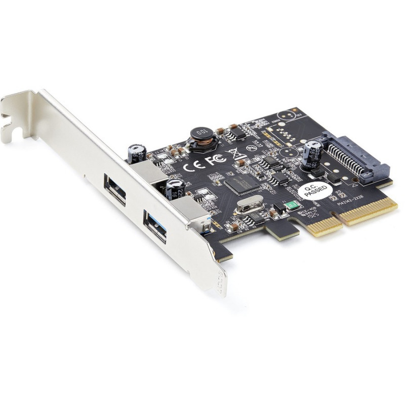 StarTech.com 2 Port USB 3.1 PCI-e Card - 2x A - 10Gbp