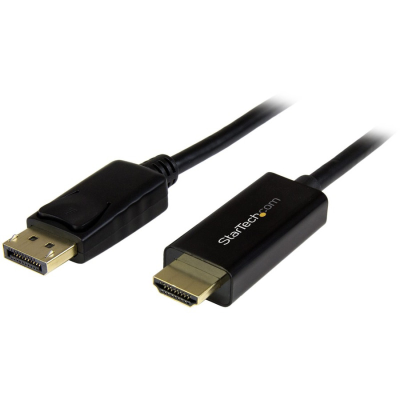 StarTech.com 3 ft DisplayPort to HDMI converter cable