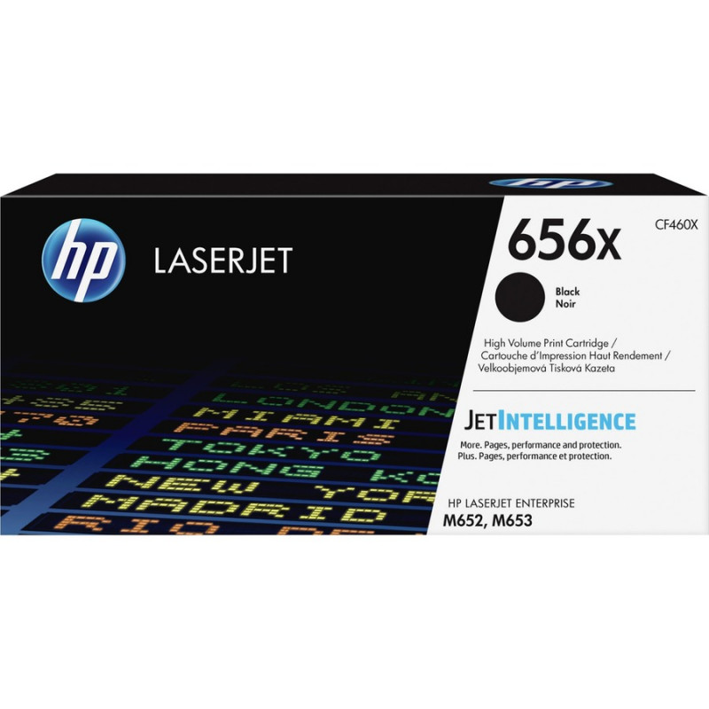 HP 656X Black LaserJet Toner Cartridge