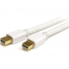 StarTech.com 2m 6 ft White Mini DisplayPort Cable M/M