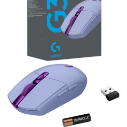 LOGITECH G305 LIGHTSPEED MOUSE - LILAC