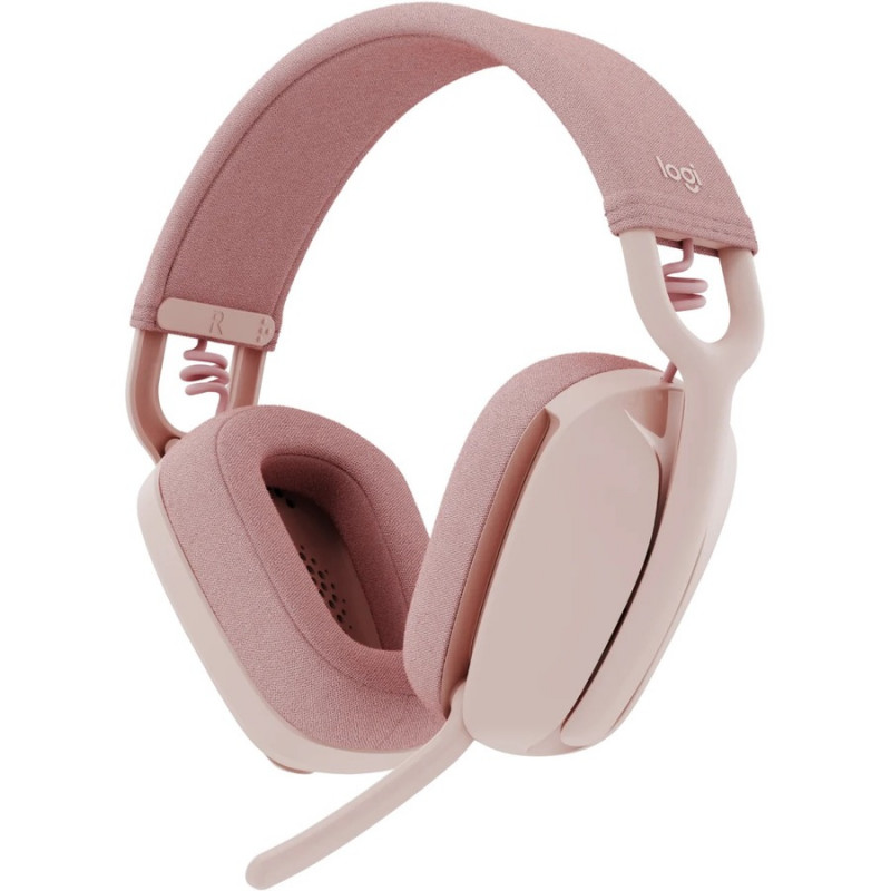 LOGITECH ZONE VIBE 100 HEADPHONES - ROSE