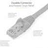 StarTech.com 2m Gray Snagless UTP Cat6 Patch Cable